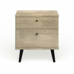 New 😉 Carson Carrington Hitra Mid-century 2-drawer Nightstand Brown 🌟 -Carson Carrington Sales unnamed file 6881