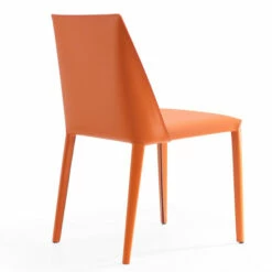 Cheapest 💯 Carson Carrington Tavelsjon Contemporary Modern Dining Chair (Set Of 2) Orange 🤩 -Carson Carrington Sales unnamed file 6891