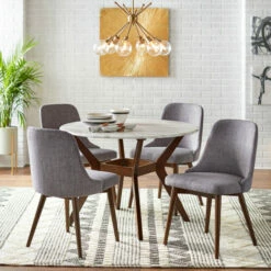 Best Pirce 👏 Carson Carrington Tornio 42-inch Round Dining Table 🛒 -Carson Carrington Sales unnamed file 694