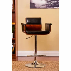 Promo 😀 Carson Carrington Solvesborg Contemporary Swivel-adjustable Bar Stool 🌟