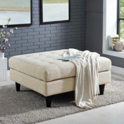 Wholesale 👍 Carson Carrington Humlebaek Upholstered Large Ottoman Beige 🎉 -Carson Carrington Sales unnamed file 7002
