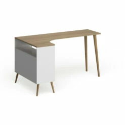 Top 10 🎉 Carson Carrington Kristiansund White And Oak 2-drawer L-shaped Desk White/oak Structure 🛒