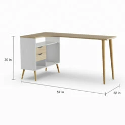 Top 10 🎉 Carson Carrington Kristiansund White And Oak 2-drawer L-shaped Desk White/oak Structure 🛒 -Carson Carrington Sales unnamed file 7020