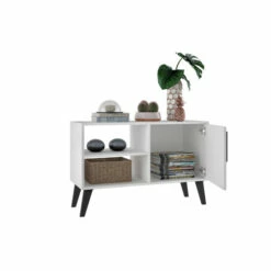 Best Sale ✔️ Carson Carrington Kagarbol Mid-century Modern 35.43-inch TV Stand White 🔥 -Carson Carrington Sales unnamed file 708