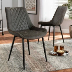 Flash Sale 🎉 Carson Carrington Bakom Upholstered 2-piece Dining Chair Set 👍