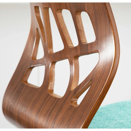 Outlet โ๏ธ Carson Carrington Sala Mid-century Modern Counter Stools (Set Of 2) Charcoal Fabric ๐ 6 Outlet โ๏ธ Carson Carrington Sala Mid-century Modern Counter Stools (Set Of 2) Charcoal Fabric ๐ - Image 4