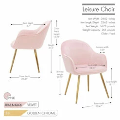 Buy 😉 Carson Carrington Tavelsrum Velvet Dining Room Chair Brown 😍 -Carson Carrington Sales unnamed file 7201