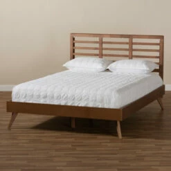 Outlet 👍 Carson Carrington Hjulsta Mid-century Modern Wood Platform Bed 🥰 -Carson Carrington Sales unnamed file 7218