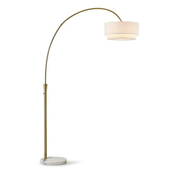 Buy ๐ฅ Carson Carrington Flam 81-inch Arch Floor Lamp Brushed Nickel -whiteshade โ๏ธ 4 Buy ๐ฅ Carson Carrington Flam 81-inch Arch Floor Lamp Brushed Nickel -whiteshade โ๏ธ - Image 2