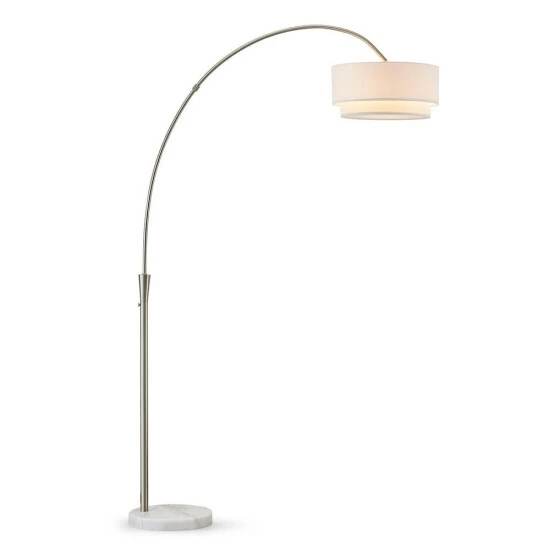 Buy ๐ฅ Carson Carrington Flam 81-inch Arch Floor Lamp Brushed Nickel -whiteshade โ๏ธ 6 Buy ๐ฅ Carson Carrington Flam 81-inch Arch Floor Lamp Brushed Nickel -whiteshade โ๏ธ - Image 4