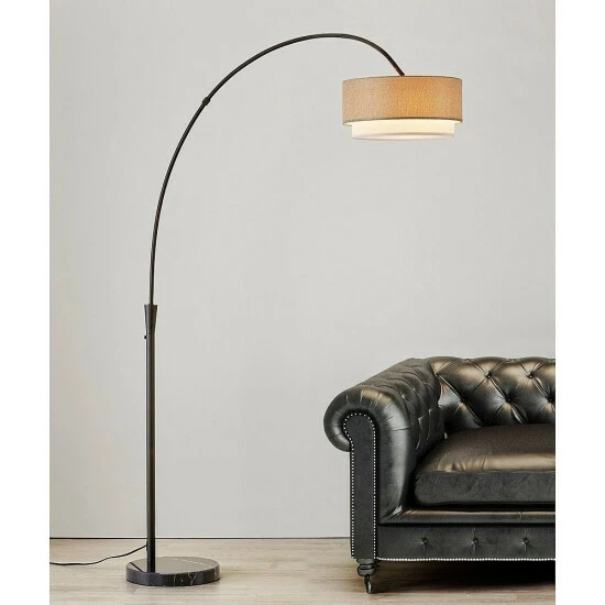 Buy ๐ฅ Carson Carrington Flam 81-inch Arch Floor Lamp Brushed Nickel -whiteshade โ๏ธ 7 Buy ๐ฅ Carson Carrington Flam 81-inch Arch Floor Lamp Brushed Nickel -whiteshade โ๏ธ - Image 5
