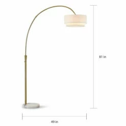 Buy ๐ฅ Carson Carrington Flam 81-inch Arch Floor Lamp Brushed Nickel -whiteshade โ๏ธ 17 Buy ๐ฅ Carson Carrington Flam 81-inch Arch Floor Lamp Brushed Nickel -whiteshade โ๏ธ -Carson Carrington Sales unnamed file 7236