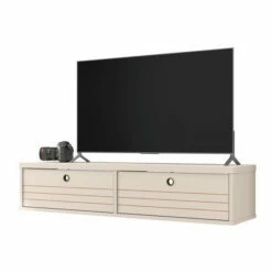 Promo 🧨 Carson Carrington Torsby Modern Floating Entertainment Center Off White And Cinnamon ❤️ -Carson Carrington Sales unnamed file 7289
