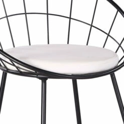 Promo 😀 Carson Carrington Banne Wrought Iron Modern Extra Tall Barstool (Set Of 2) White 😀 -Carson Carrington Sales unnamed file 7317