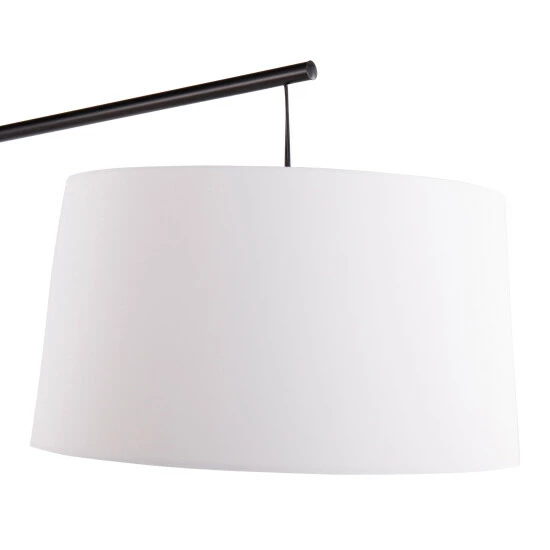 Brand new ⌛ Carson Carrington Valsta Floor Lamp - White Linen & Black Metal 👏 4 Brand new ⌛ Carson Carrington Valsta Floor Lamp - White Linen & Black Metal 👏 - Image 2