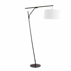 Brand new ⌛ Carson Carrington Valsta Floor Lamp - White Linen & Black Metal 👏 13 Brand new ⌛ Carson Carrington Valsta Floor Lamp - White Linen & Black Metal 👏 -Carson Carrington Sales unnamed file 7327