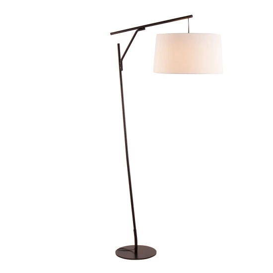 Brand new ⌛ Carson Carrington Valsta Floor Lamp - White Linen & Black Metal 👏 10 Brand new ⌛ Carson Carrington Valsta Floor Lamp - White Linen & Black Metal 👏 - Image 8