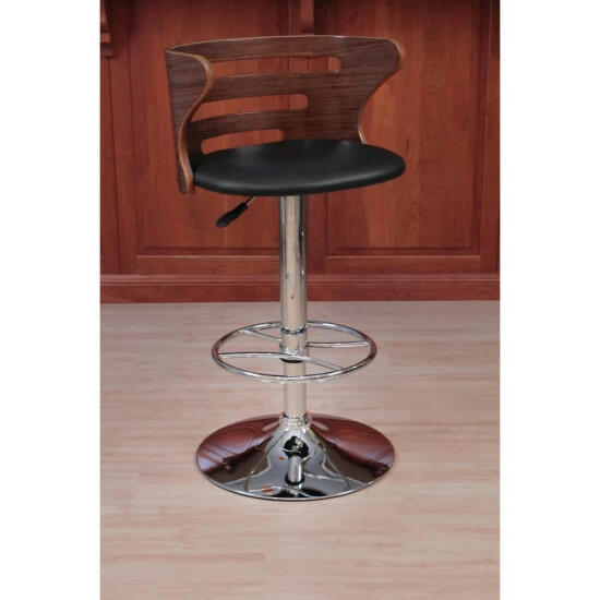 Best reviews of ✨ Carson Carrington Cranagh Mid-Century Modern Walnut Faux Leather Adjustable Barstool - N/A Brown 🛒 7 Best reviews of ✨ Carson Carrington Cranagh Mid-Century Modern Walnut Faux Leather Adjustable Barstool - N/A Brown 🛒 - Image 5