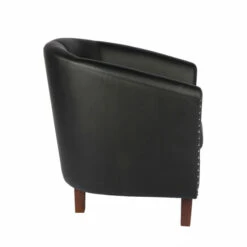 Cheapest ⭐ Carson Carrington Junsele PU Leather Accent Club Chair Black 😉 -Carson Carrington Sales unnamed file 7385