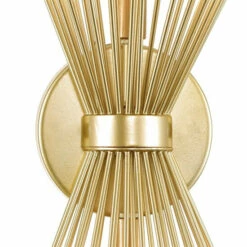 Brand new ❤️ Carson Carrington Dadran 2-light Gold Leaf Wall Sconce - Gold Leaf ❤️ -Carson Carrington Sales unnamed file 7401