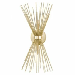 Brand new ❤️ Carson Carrington Dadran 2-light Gold Leaf Wall Sconce - Gold Leaf ❤️ -Carson Carrington Sales unnamed file 7403