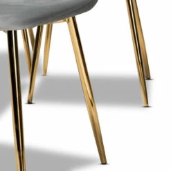 Outlet 😉 Carson Carrington Baengling Upholstered 4-piece Dining Chair Set Navy Blue 🌟 -Carson Carrington Sales unnamed file 7417