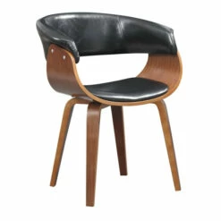 Cheap 🔔 Carson Carrington Qaanaaq Wood And Faux Leather Dining Chair Black 👏 -Carson Carrington Sales unnamed file 7435