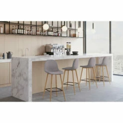 Hot Sale ❤️ Carson Carrington Stone Natural Bar Stool - Set Of 2 Blue ❤️ -Carson Carrington Sales unnamed file 7508