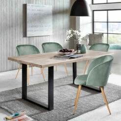 Best reviews of 👍 Carson Carrington Iggejaur Velvet Dining Room Side Chair (Set Of 2) Navyblue/black 😍