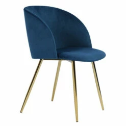 Best reviews of 👍 Carson Carrington Iggejaur Velvet Dining Room Side Chair (Set Of 2) Navyblue/black 😍 -Carson Carrington Sales unnamed file 7544