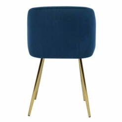 Best reviews of 👍 Carson Carrington Iggejaur Velvet Dining Room Side Chair (Set Of 2) Navyblue/black 😍 -Carson Carrington Sales unnamed file 7546