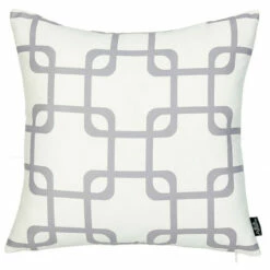 Best Sale 👏 Carson Carrington Geometric Grey Squares 18-inch Throw Pillow Cover 😉 -Carson Carrington Sales unnamed file 7557