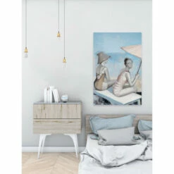 Promo 🔔 Carson Carrington 'Summer Lifestyle' Painting Print On Wrapped Canvas 😀 -Carson Carrington Sales unnamed file 7635