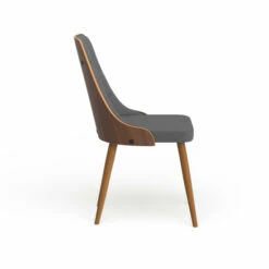 Deals ✔️ Carson Carrington Arvika Mid-century Modern Walnut Wood Dining Chair - N/A Grey 🛒 -Carson Carrington Sales unnamed file 7663