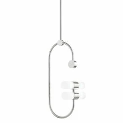 Promo 👏 Carson Carrington Varing 4-light Oval Pendant Polished Nickel 🤩