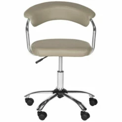 Best Sale 🤩 Carson Carrington Eidsnes Office Grey Pier Desk Chair - 20.7" X 20.9" X 27" 😀