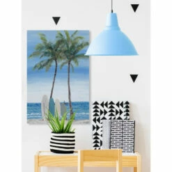 Cheap 🎉 Carson Carrington 'Surfboards On Tropical Beach' Painting Print On Wrapped Canvas 👍 -Carson Carrington Sales unnamed file 7748