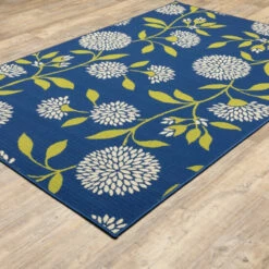 Best deal 🌟 Carson Carrington Forde Floral Indoor/ Outdoor Area Rug Blue/green ⌛ -Carson Carrington Sales unnamed file 781