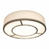 Cheapest 🥰 Carson Carrington Tift 20-inch Satin Nickel LED Flush Mount 👏