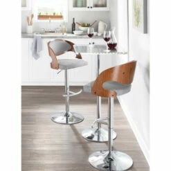 Cheapest 🔥 Carson Carrington Visby Adjustable Barstool With Swivel - N/A Brown Faux Leather 🥰 -Carson Carrington Sales unnamed file 7890