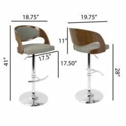 Cheapest 🔥 Carson Carrington Visby Adjustable Barstool With Swivel - N/A Brown Faux Leather 🥰 -Carson Carrington Sales unnamed file 7892