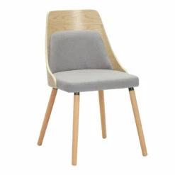 Deals 🔔 Carson Carrington Vallemala Mid-Century Chair - Set Of 2 Grey Fabric/natural Wood 👏 -Carson Carrington Sales unnamed file 7907