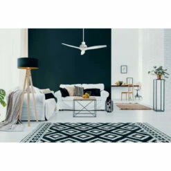 Promo 😍 Carson Carrington Idala 52-inch Indoor/ Outdoor Ceiling Fan - 52" Black Blade / Grey Motor 🎁 -Carson Carrington Sales unnamed file 7919