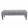 Best Sale 🥰 Carson Carrington Laggarudden Upholstered Living Room Nailhead Bench Smoke ⌛ -Carson Carrington Sales unnamed file 7929
