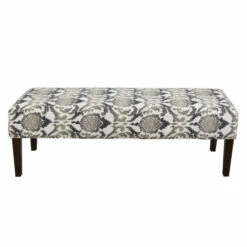 Best Sale 🥰 Carson Carrington Laggarudden Upholstered Living Room Nailhead Bench Smoke ⌛ -Carson Carrington Sales unnamed file 7936