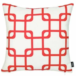 Deals 🛒 Carson Carrington Geometric Red Squares 18-inch Printed Throw Pillow Cover ⌛ -Carson Carrington Sales unnamed file 7986