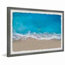 Hot Sale 🤩 Carson Carrington Waves From The Top' Framed Painting Print 😀