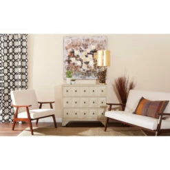 Brand new 😉 Carson Carrington Karkkila Mid-Century Settee Loveseat 👏 -Carson Carrington Sales unnamed file 8083