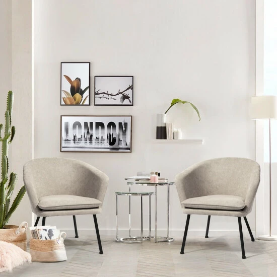 Promo ๐ Carson Carrington Ivarsbjorke Living Room Leisure Arm Chair Beige โ 10 Promo ๐ Carson Carrington Ivarsbjorke Living Room Leisure Arm Chair Beige โ - Image 8