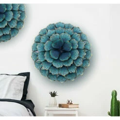 Wholesale 🧨 Carson Carrington Mjugg Teal Metal Flower Wall Art 🥰 -Carson Carrington Sales unnamed file 81